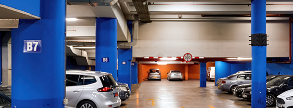 Advanced parking management system for commercial buildings and smart cities