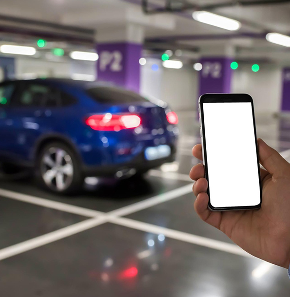 Smart parking management system with automated entry, exit, and vehicle monitoring