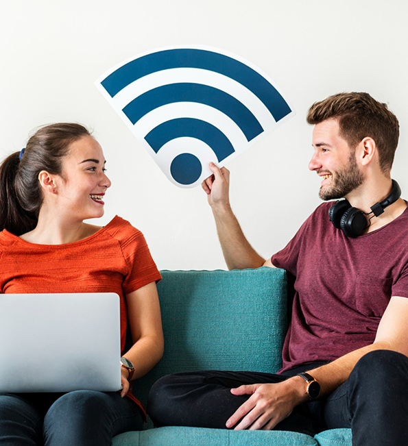 Wireless Wi-Fi network system for smart homes