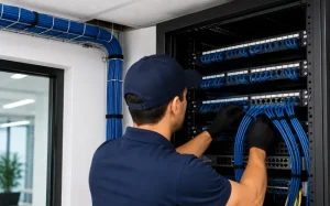 install network cabling